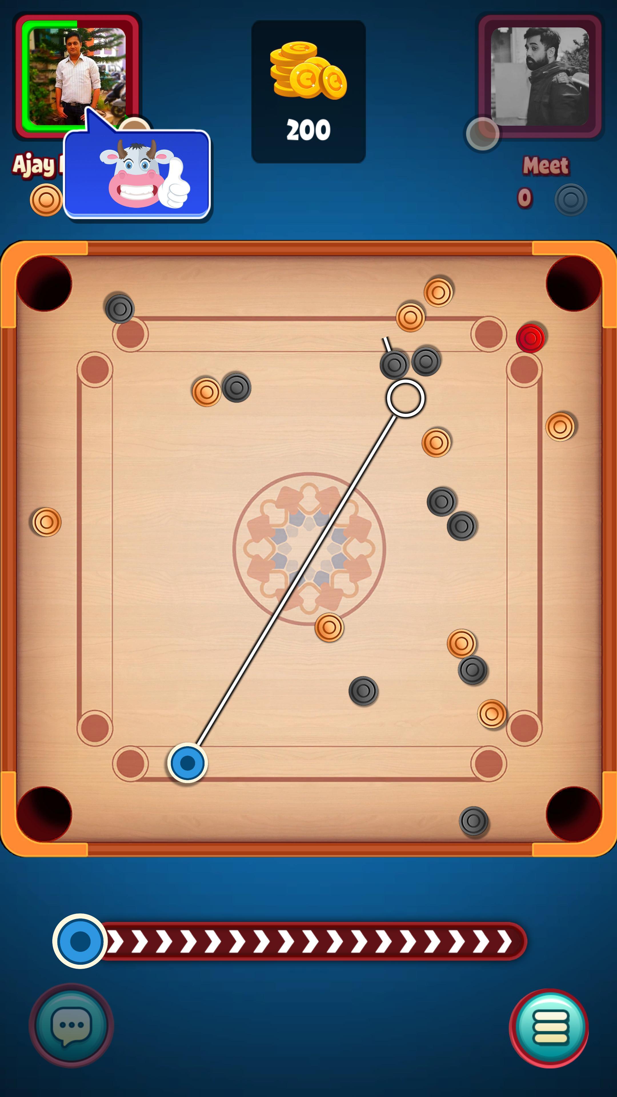 Carrom Clash Game Screenshot