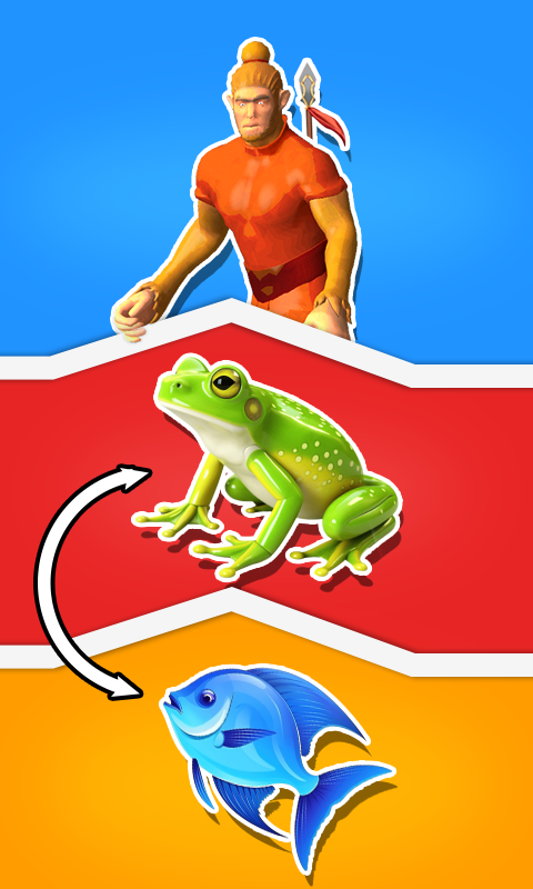 Human Evolution : Runner Game Game Screenshot