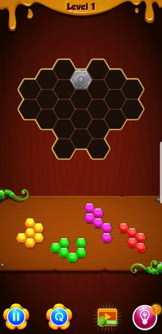 Hexa Epic Puzzle Game Screenshot