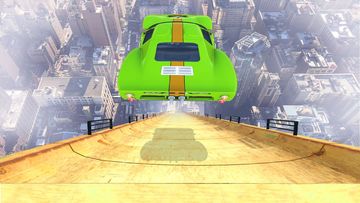 Mega Ramp - Tron Bike Extreme Stunts Game Screenshot