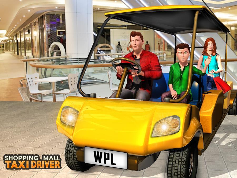 Shopping Mall Taxi Simulator : Taxi Driving Games Game Screenshot
