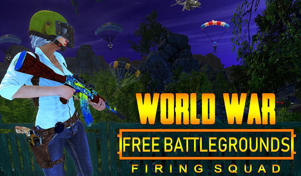 Free Firing Battleground- Firing Squad Survival 게임 스크린 샷