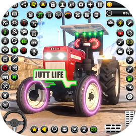 Tractor Game - Farm Drive Game