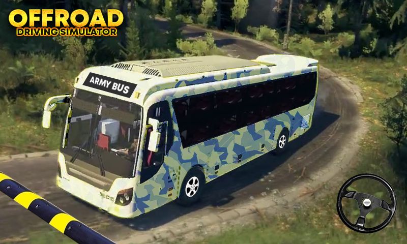 Army Bus Simulator Real Driving Transport Game 게임 스크린 샷