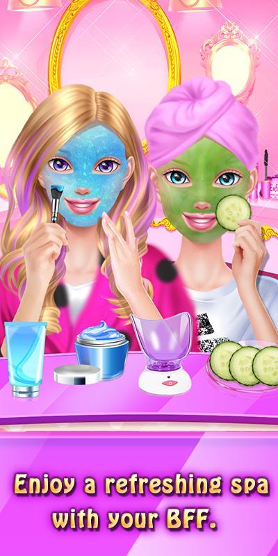 Fashion Doll - Sleepover Party Game Screenshot