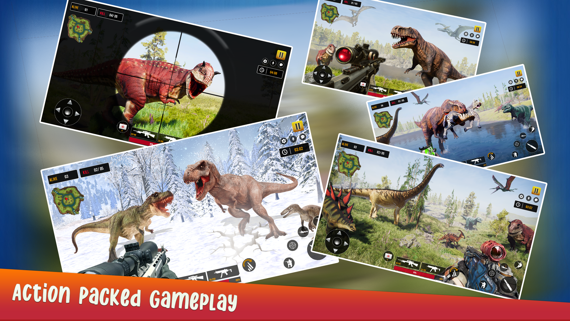 Trex Deadly Dinosaur Hunting android iOS apk download for free-TapTap