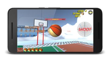 Скриншот игры Basketball Total Free Shot