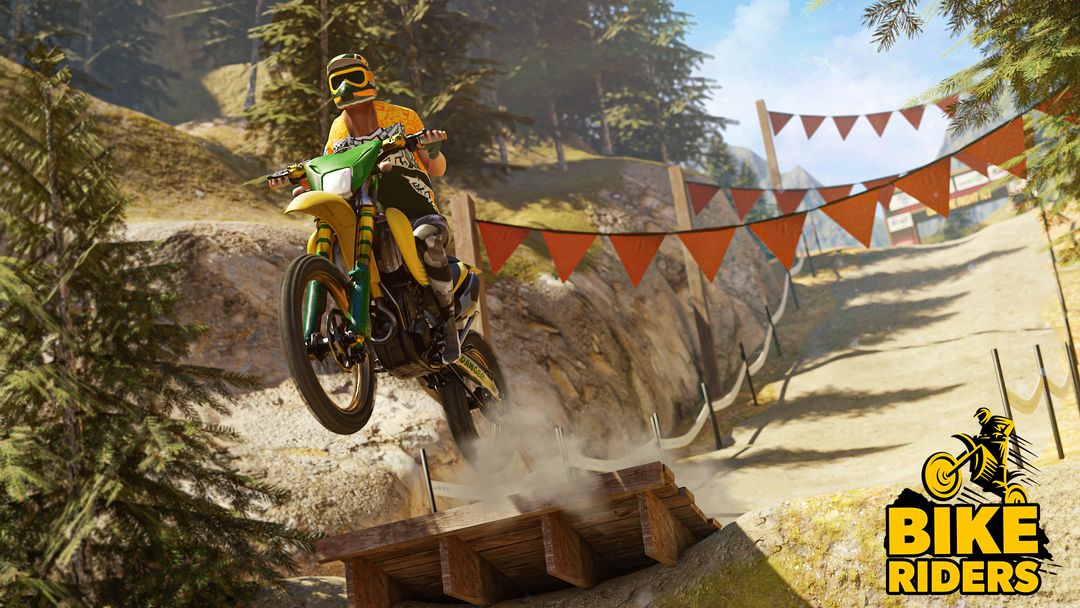 Bike Riders: Dirt Moto Racing ภาพหน้าจอเกม