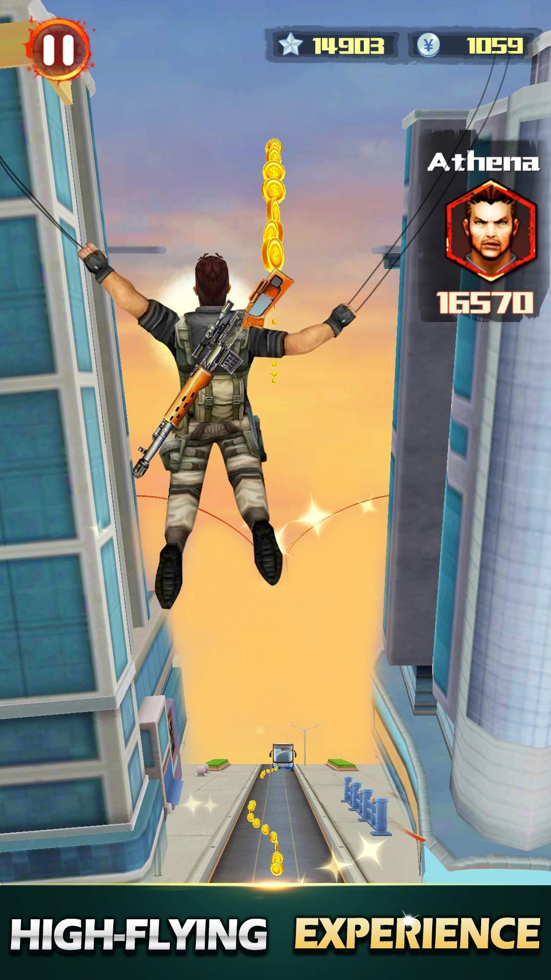 Captura de Tela do Jogo Temple Last Run : GO