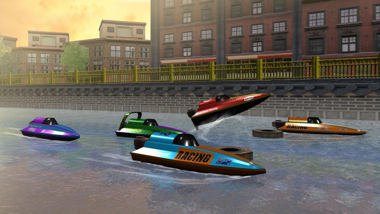 Speed Boat Racing ゲームのスクリーンショット
