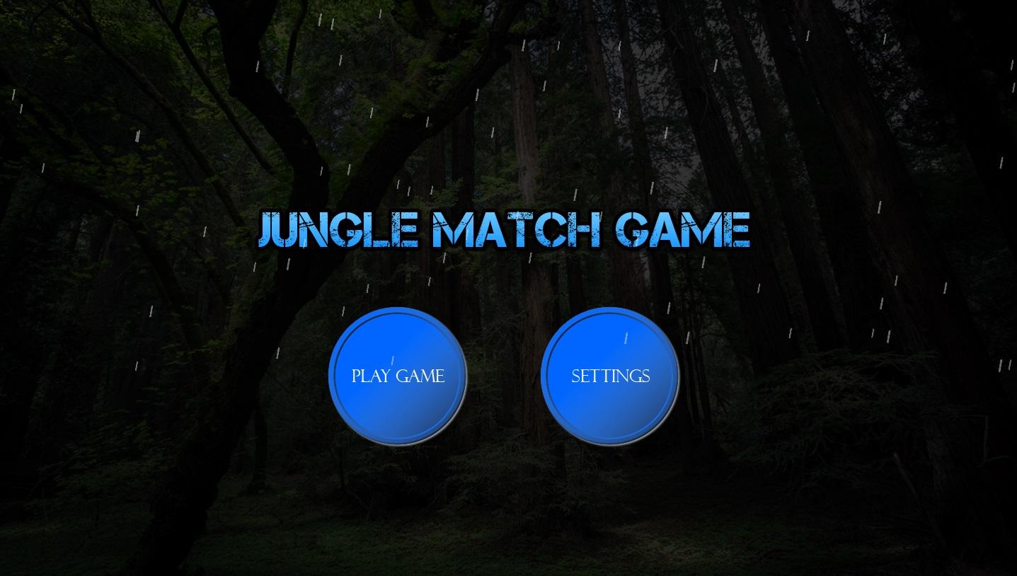 Jungle Match Game ゲームのスクリーンショット