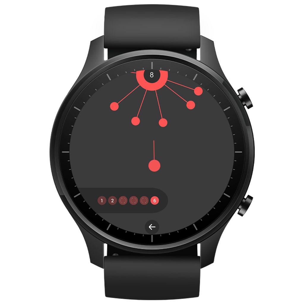 Pin it Wear Os Game ゲームのスクリーンショット