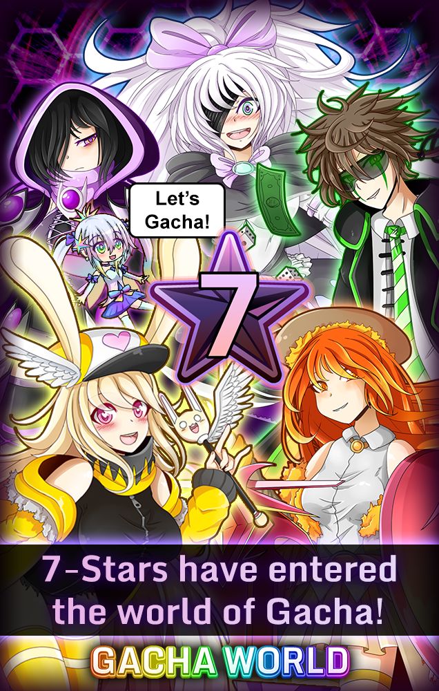 Screenshot of Gacha World