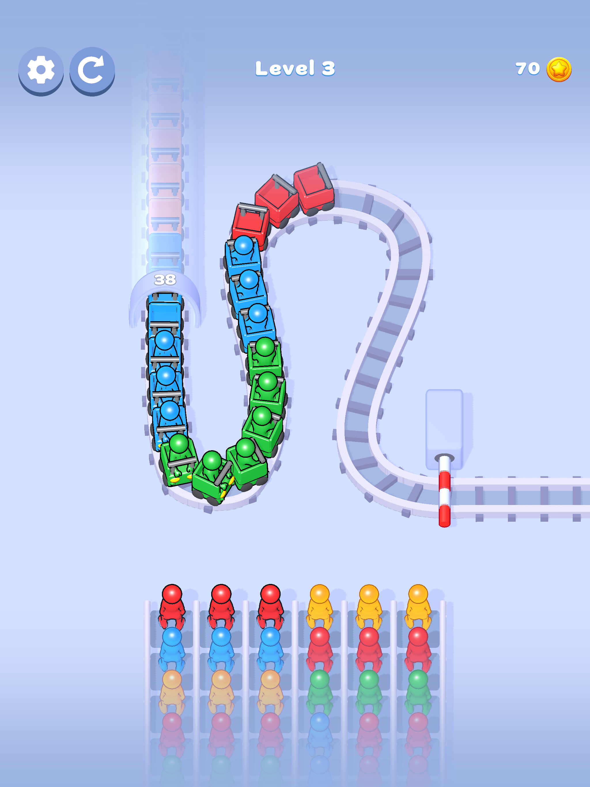 Twisty Train Game Screenshot
