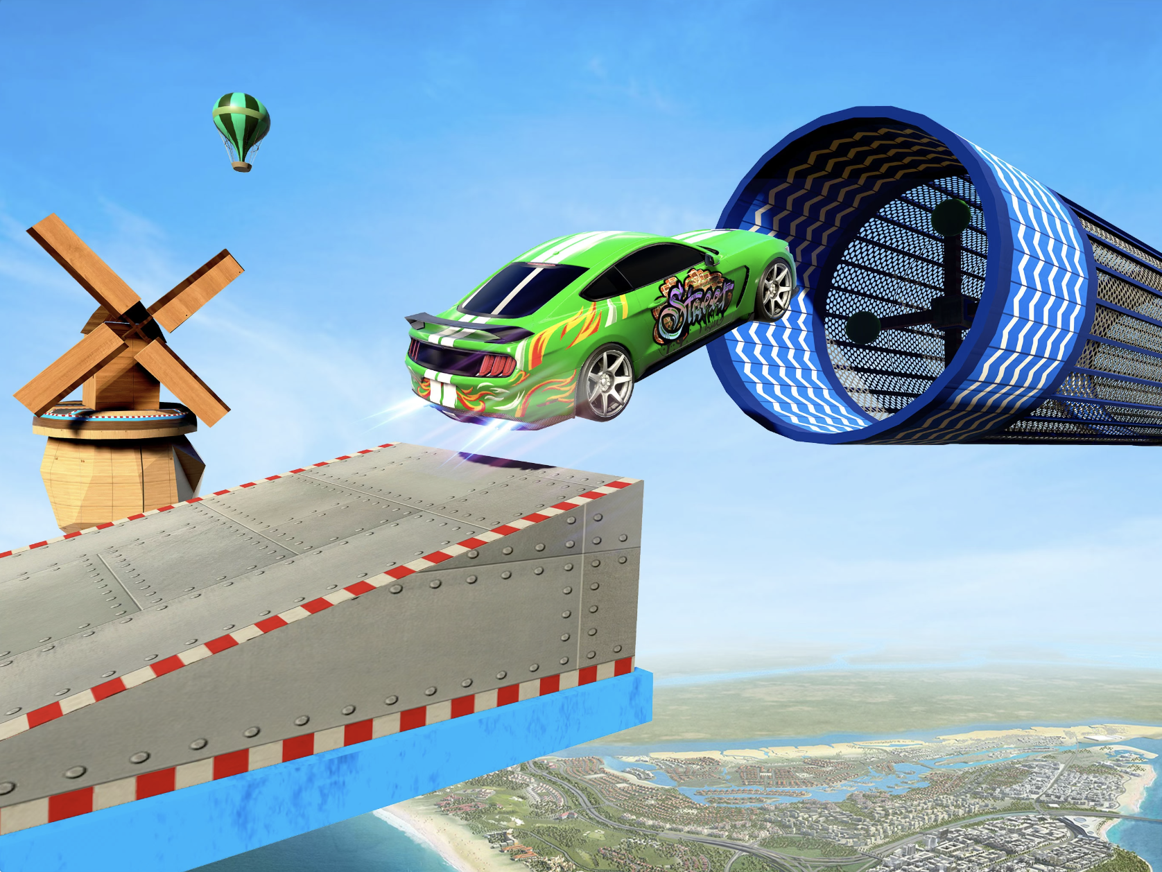 GT Car Stunt: Car Racing Games ภาพหน้าจอเกม