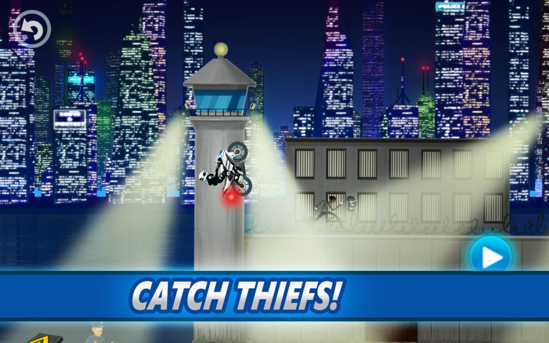 MotoCross - Police Jailbreak ภาพหน้าจอเกม
