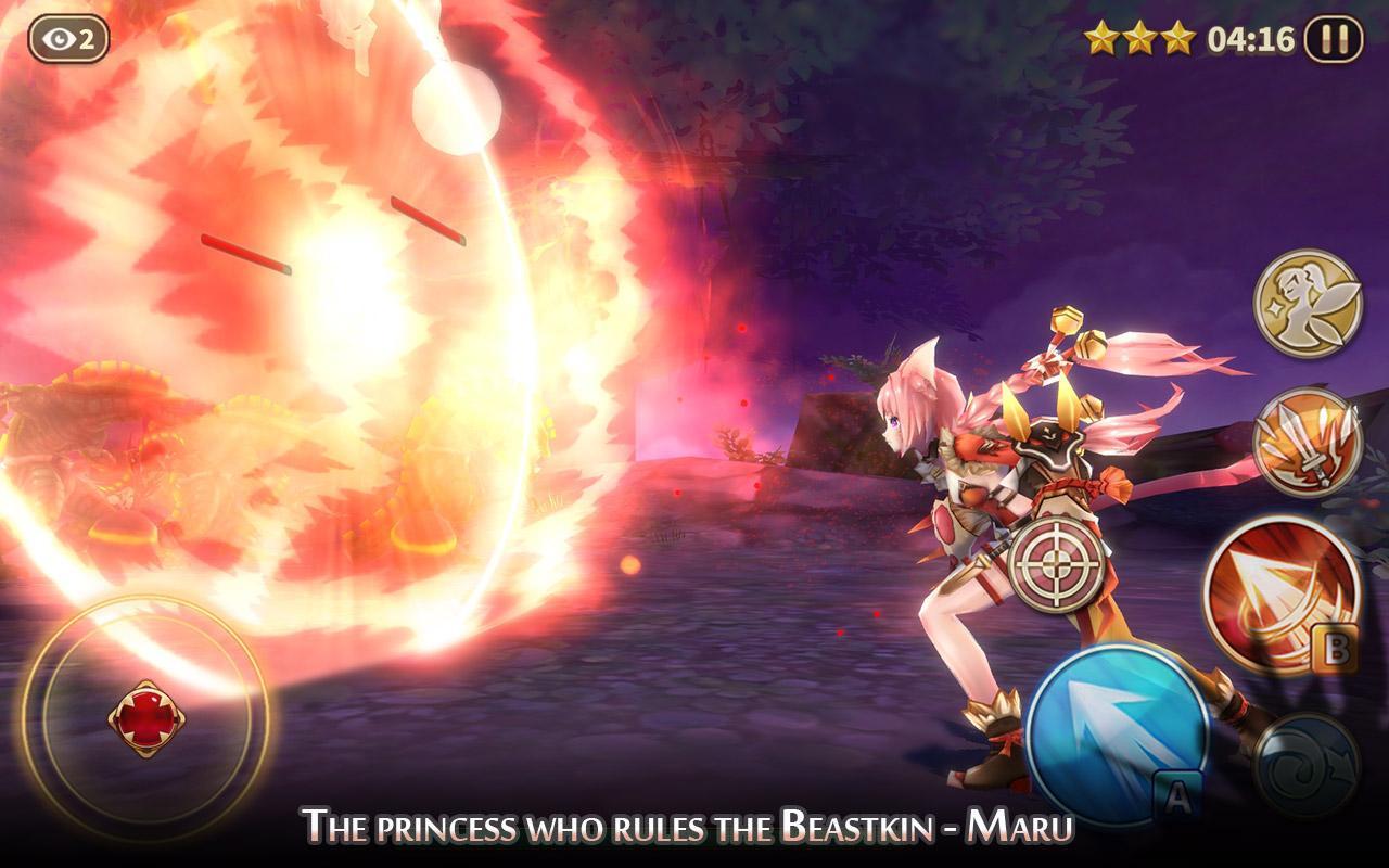 Dawn Break -Night Witch- Game Screenshot