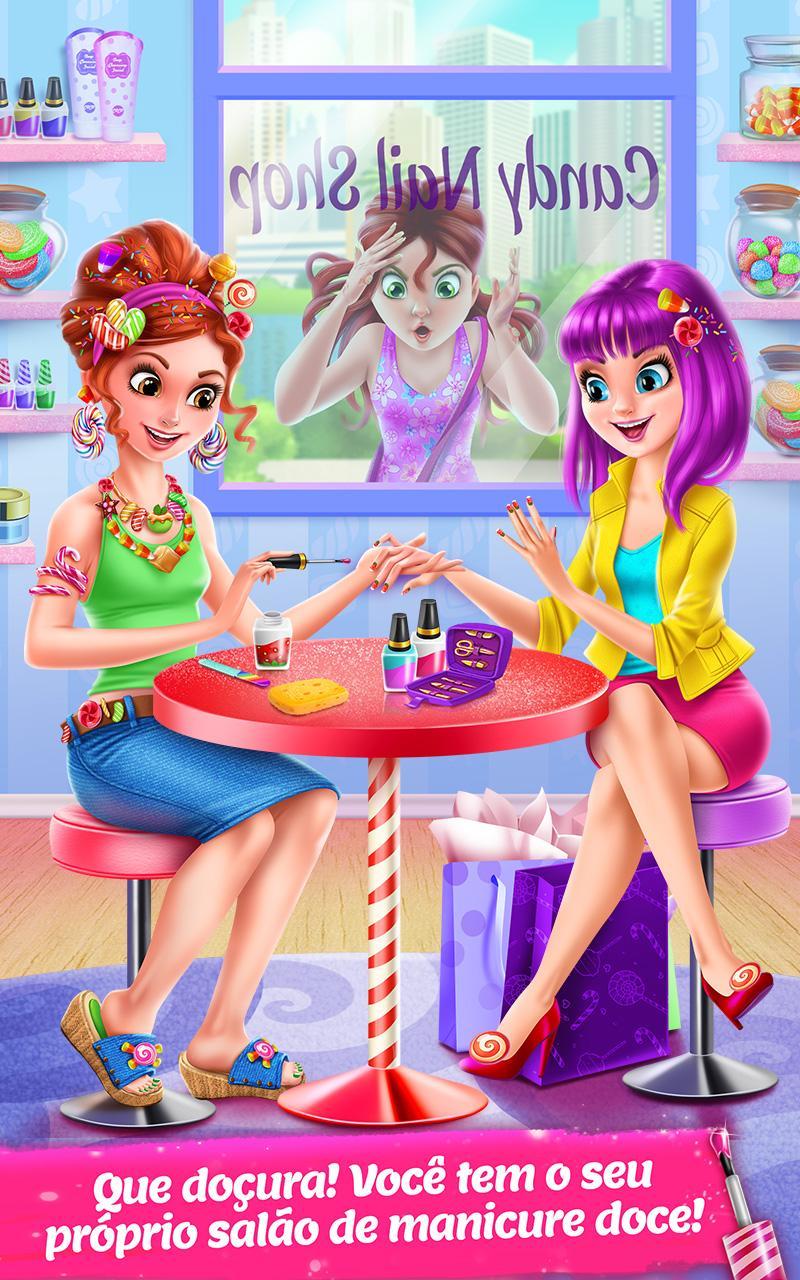 Captura de Tela do Jogo Arte de Manicure — Moda Doce