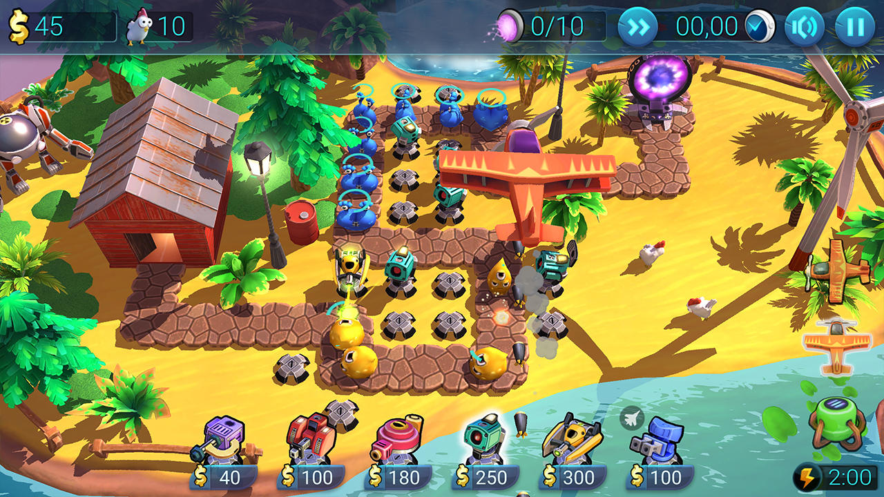 Screenshot 2 of Defenchick: tower defense 