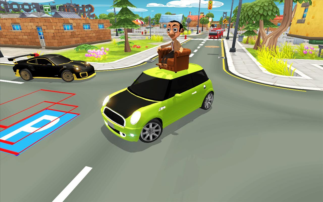 Mr. Pean Car City Adventure - Games for Fun Game Screenshot