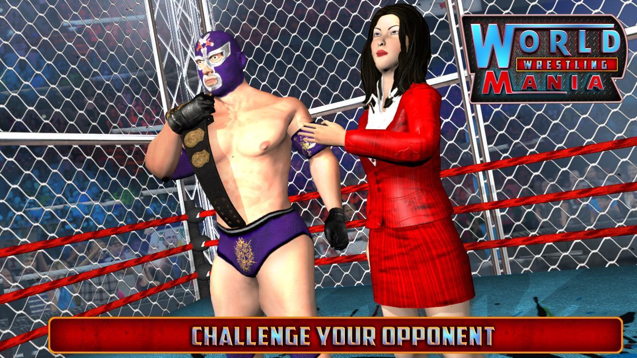 WORLD WRESTLING MANIA: DREAM LEAGUE WRESTLING GAME Game Screenshot
