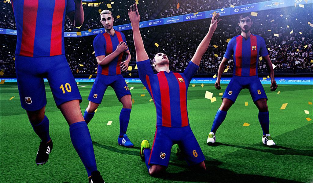 Champions FreeKick League 2018 ภาพหน้าจอเกม