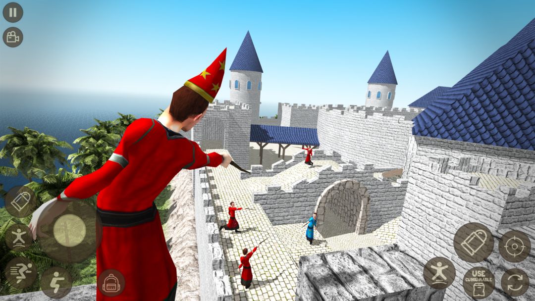 Screenshot of Wizards Battle Royale Online