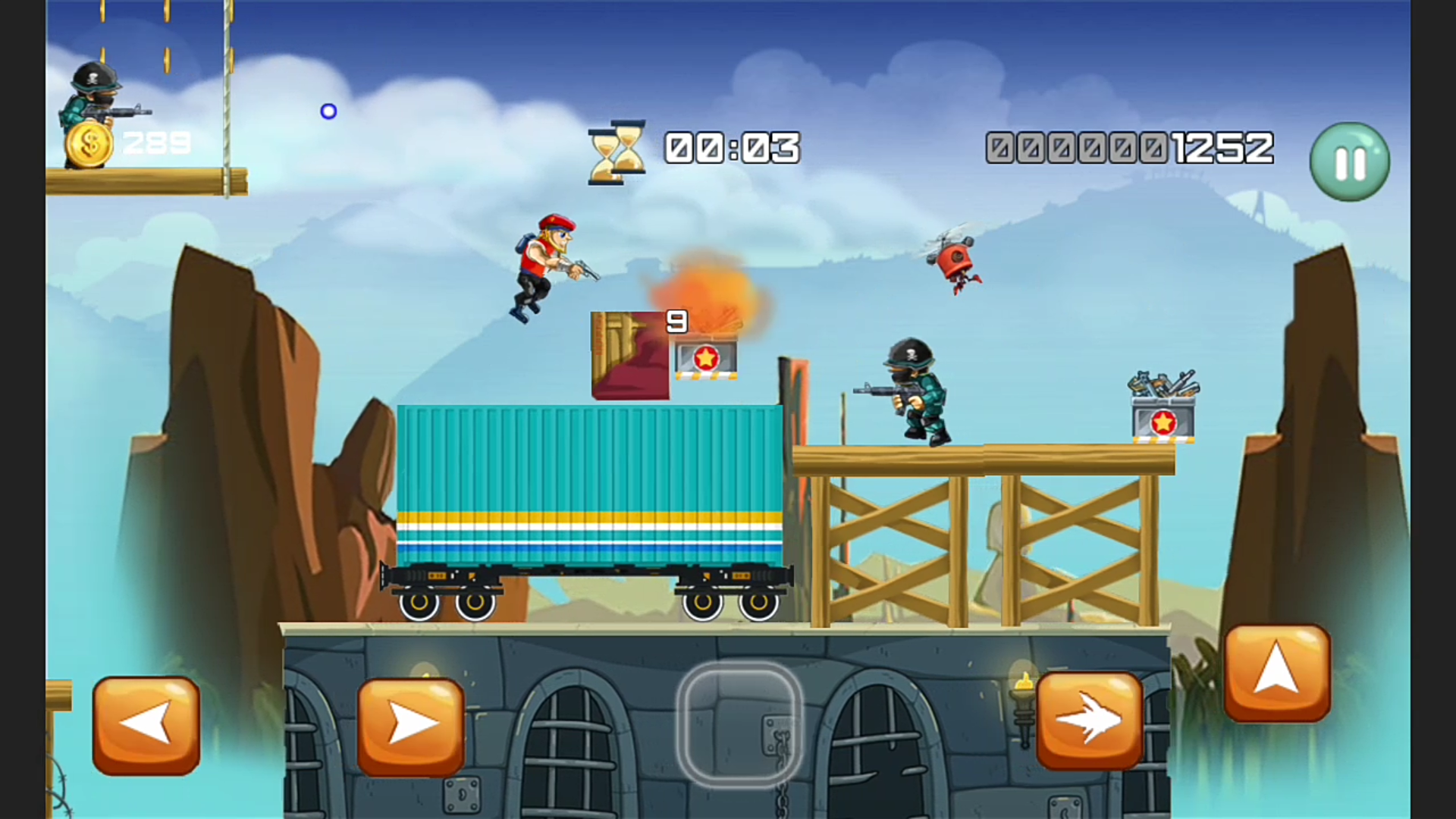 Metal Terror Soldier Game Screenshot