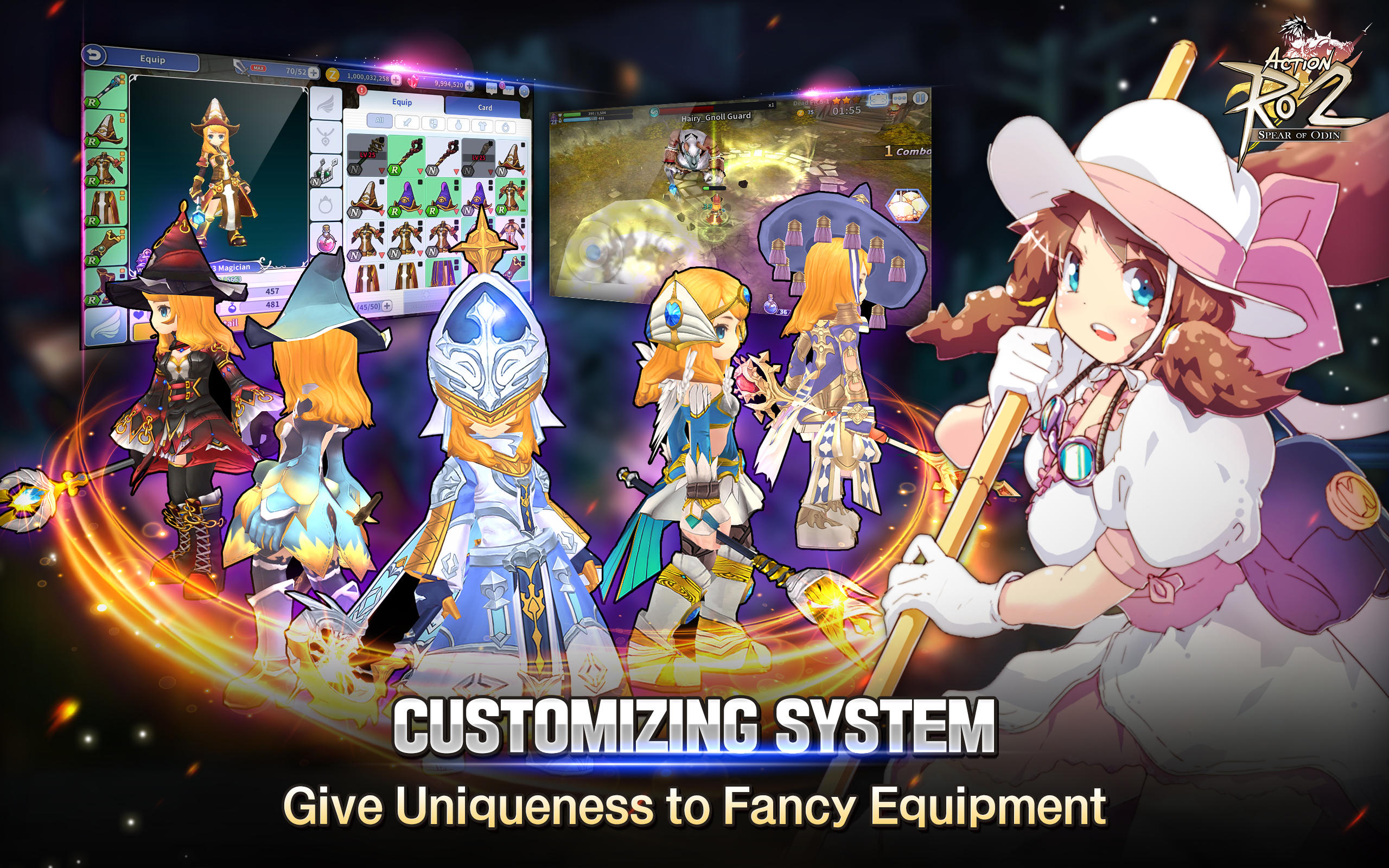 Action RO2 Spear of Odin Game Screenshot