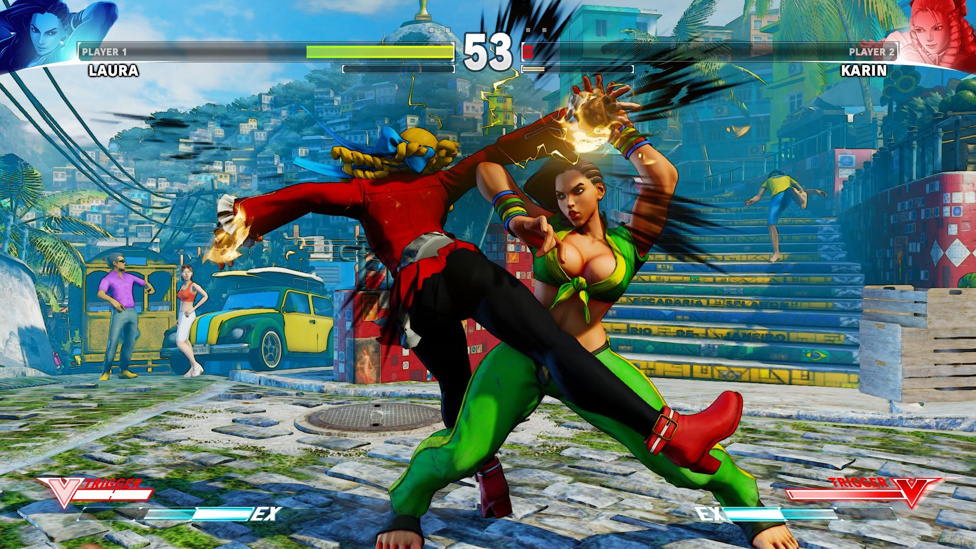 Screenshot of Street Fighter V