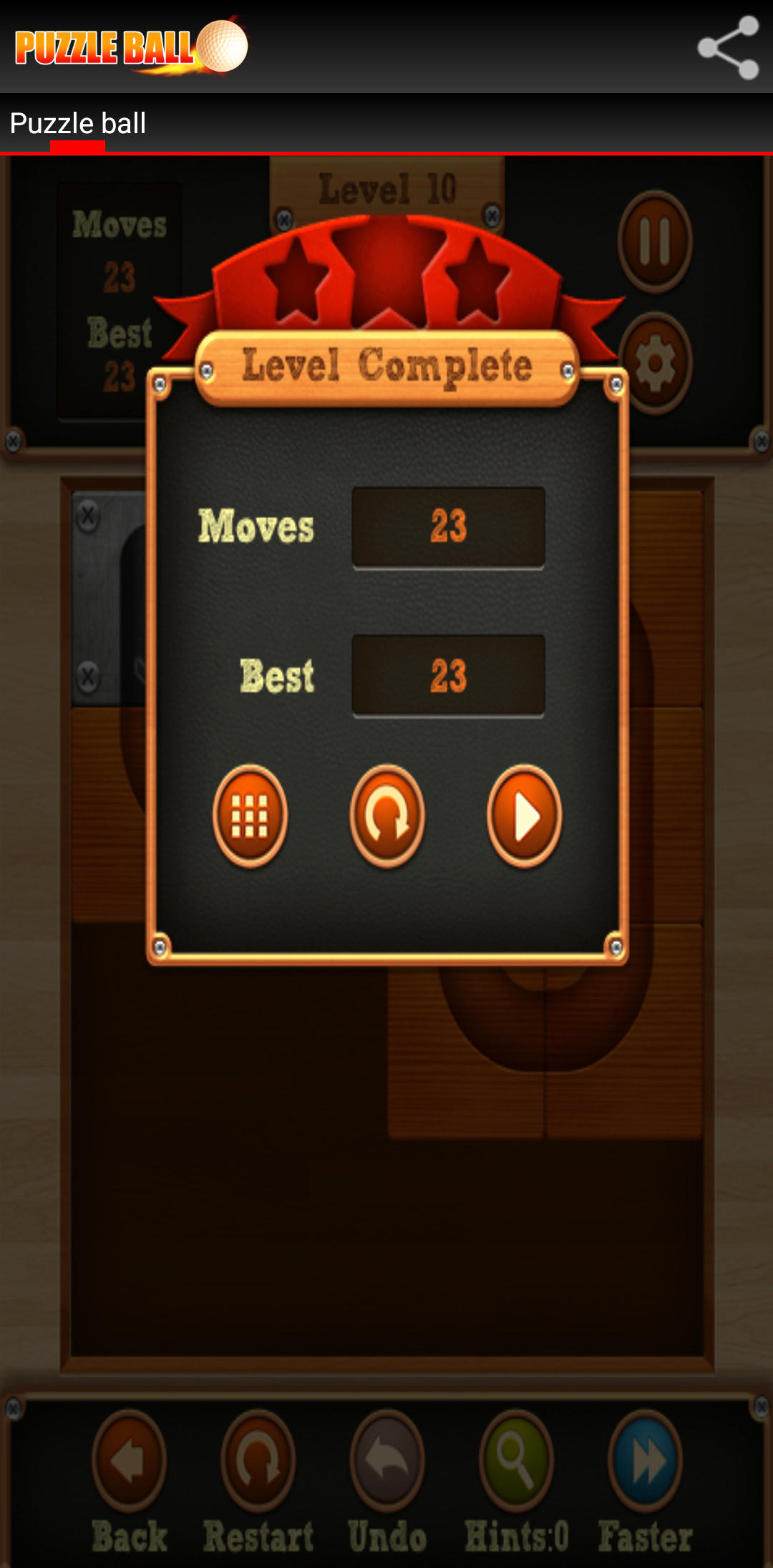 Puzzle Ball - slide puzzle Game Screenshot