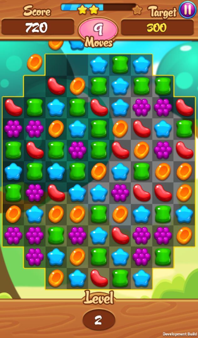 Jelly Garden screenshot game