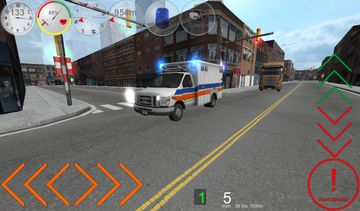 Скриншот игры Duty Driver City LITE