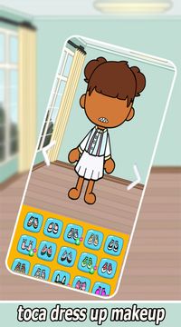 Ảnh chụp màn hình toca dress up makeup and hair