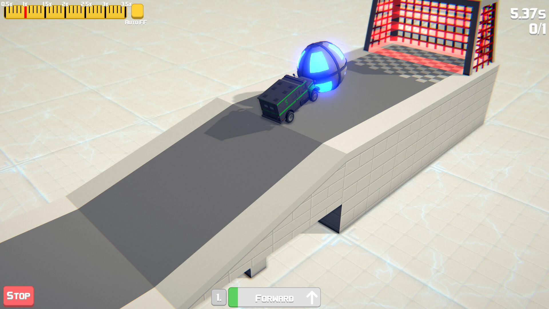 Screenshot of Code Racer
