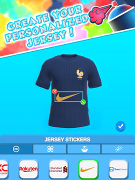 Captura de Tela do Jogo Jersey DIY