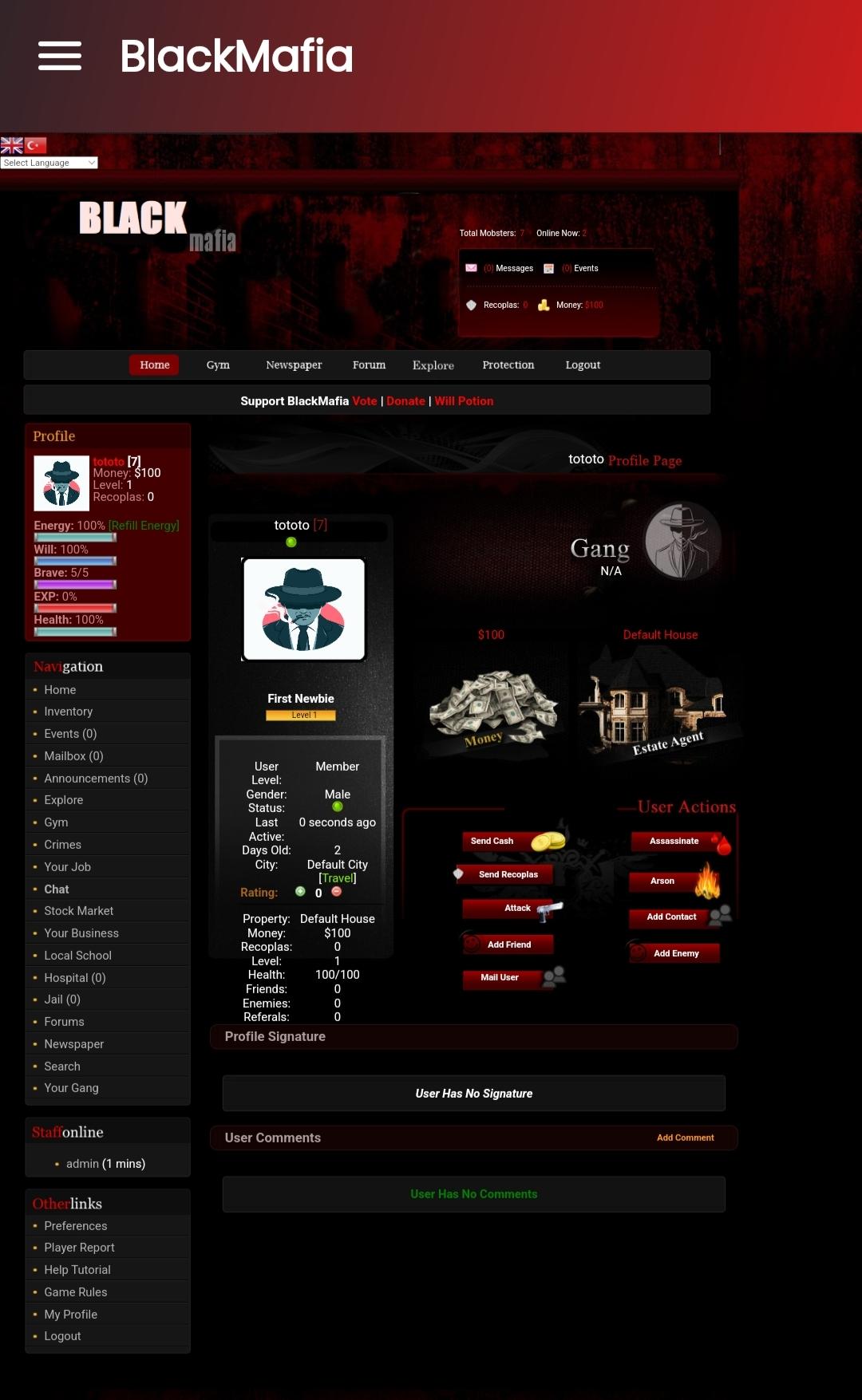 Black Mafia: MMORPG ,RolePlay for Android/iOS - TapTap