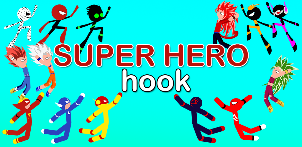 Banner of Gancho do super-herói: Stickman Swing 3.0
