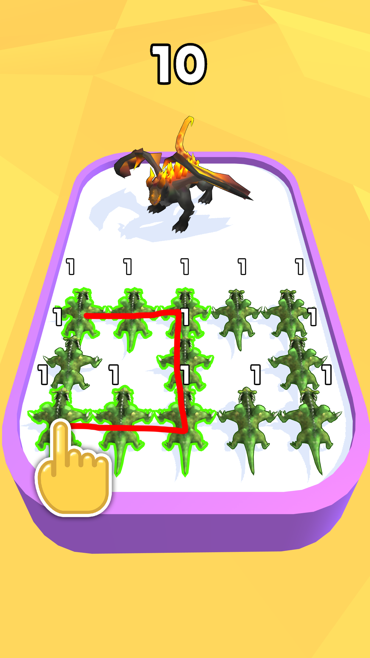 Screenshot 1 of Mesclar Dragão: Monstro Dino 275
