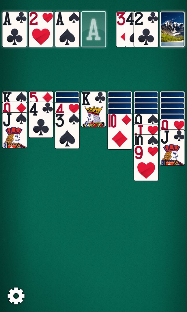 Screenshot of Solitaire Epic