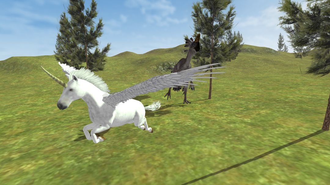 Flying Unicorn Simulator Free遊戲截圖