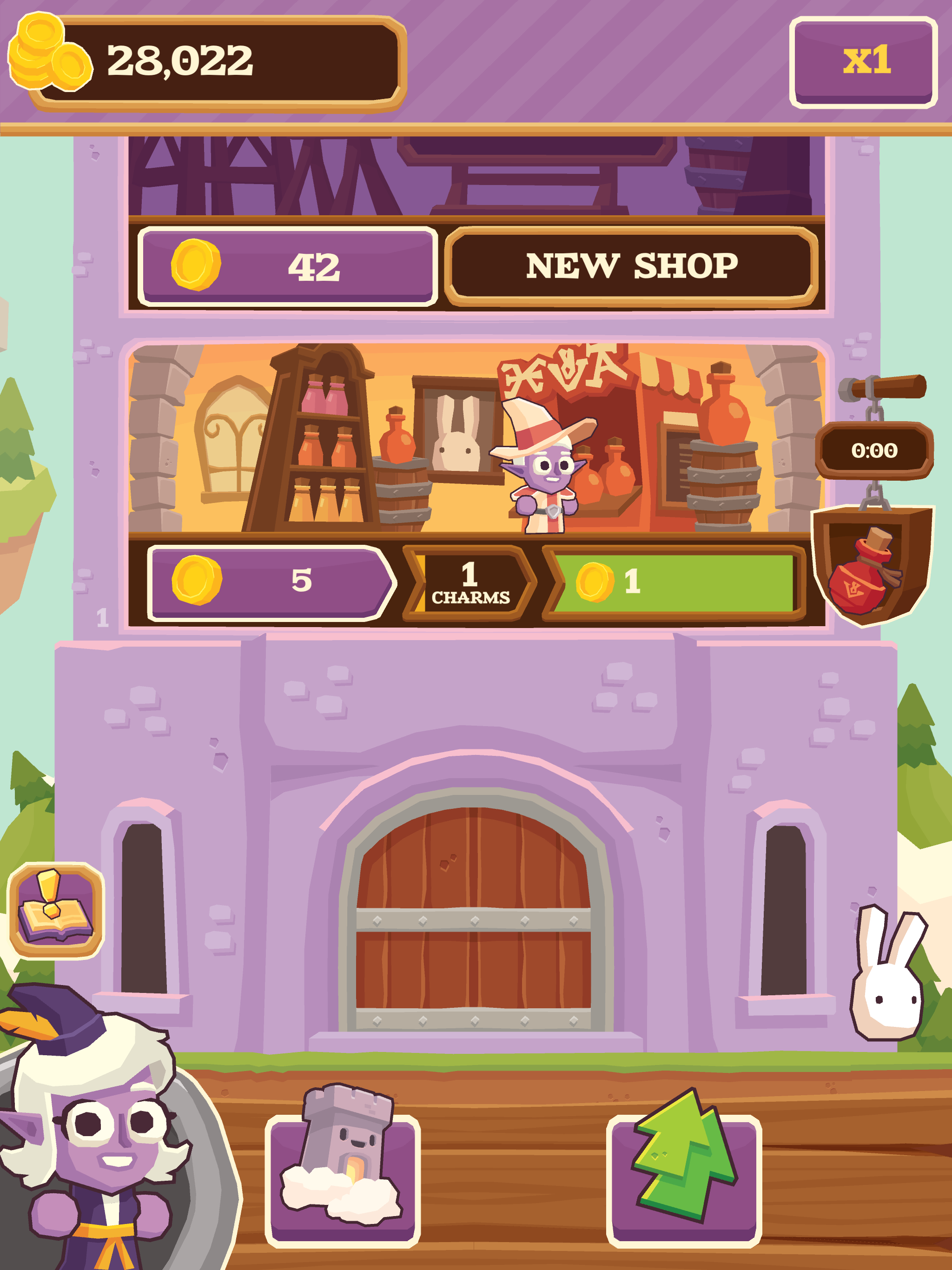 Charming Keep Game Screenshot