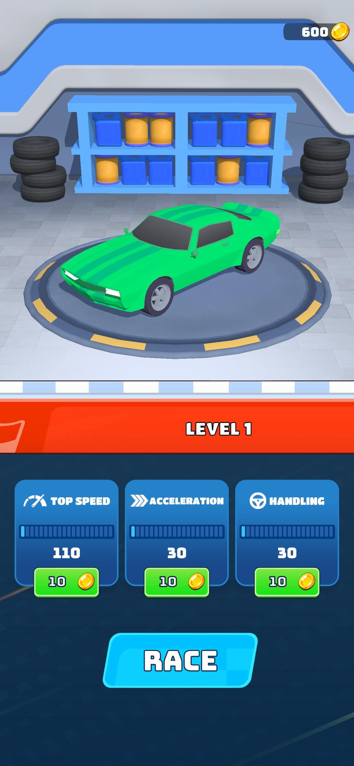 Turbo Tactics - Merge & Race Game Screenshot