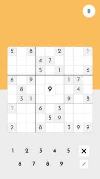 Minimal Sudoku Game Screenshot