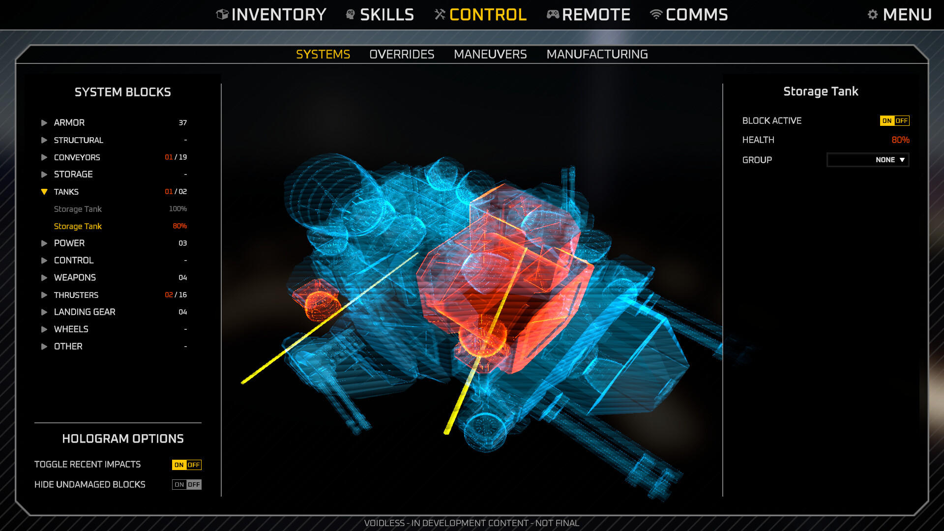 Screenshot of Voidless