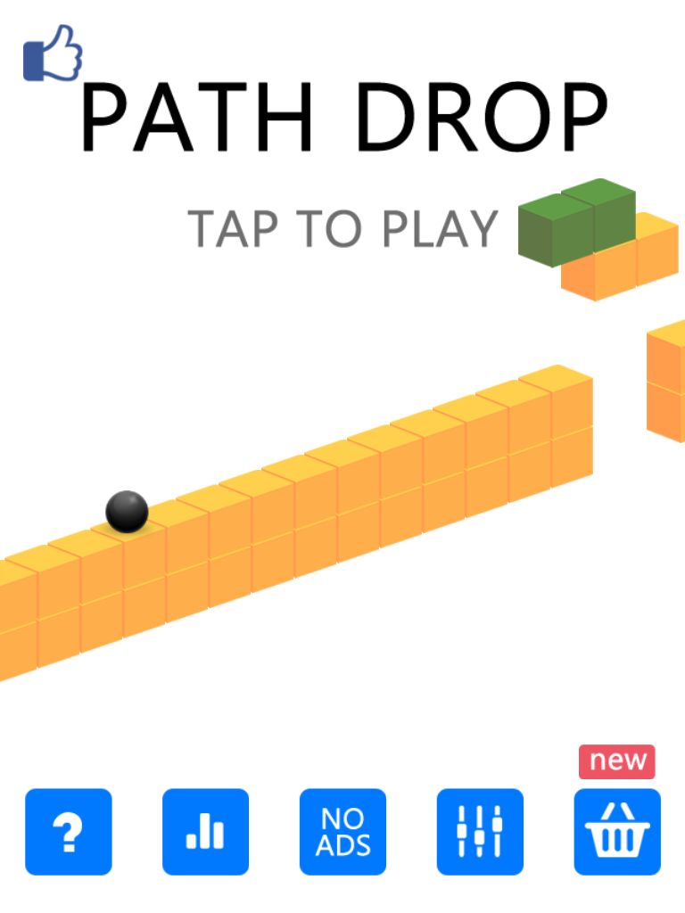 Screenshot of Path Drop
