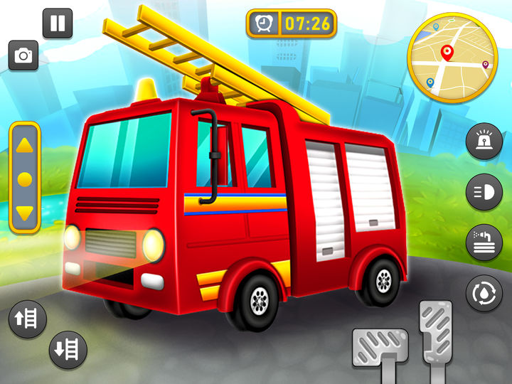 Screenshot 1 of Firefighter Rescue Fire Truck 1.0.25