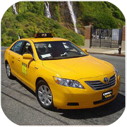 माउंटेन टैक्सी कार ऑफरोड हिल ड्राइविंग गेम - प्रो