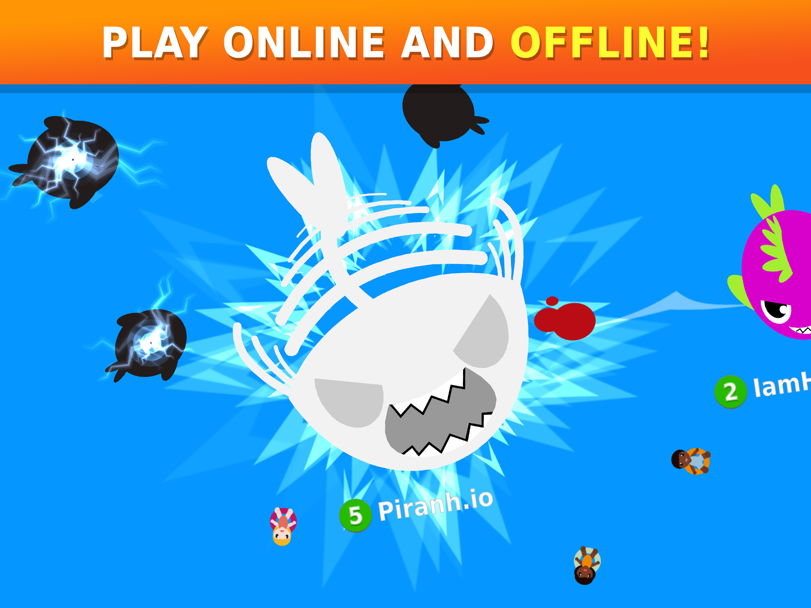 Piranh.io Game Screenshot