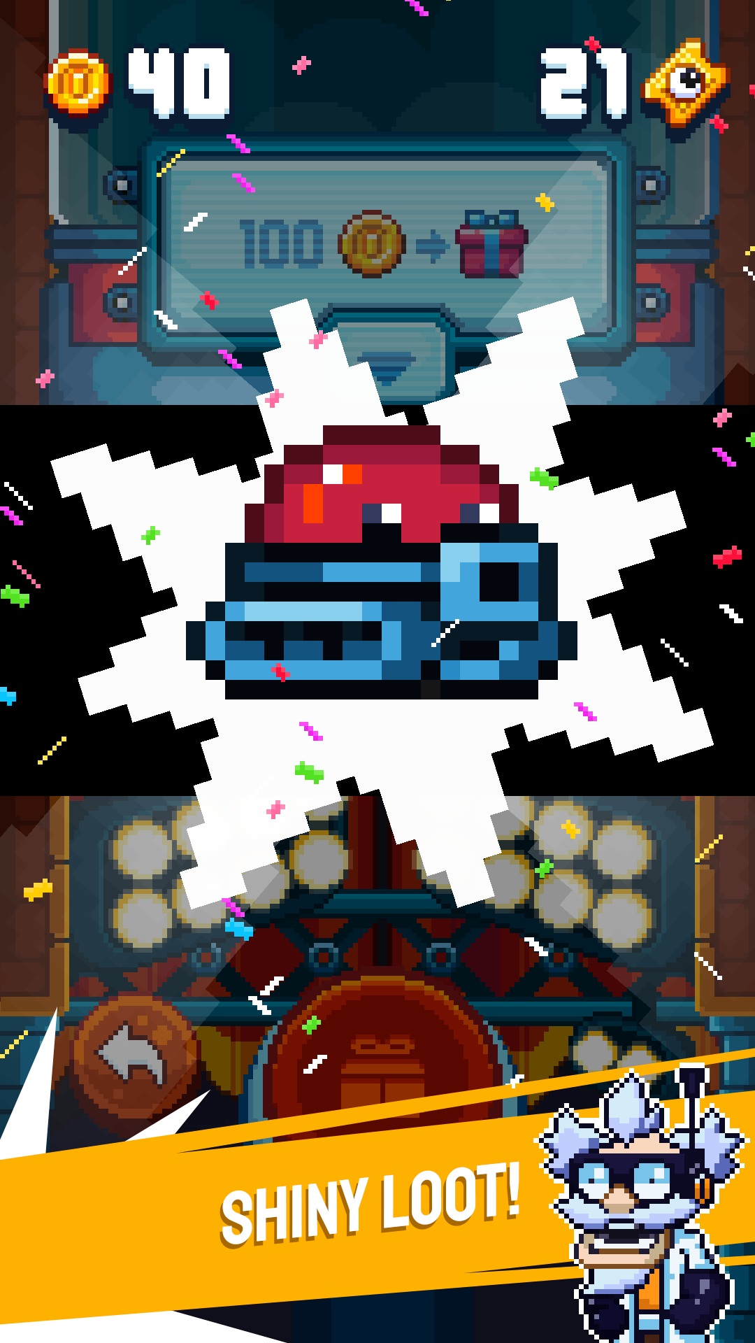 Blobout - Endless Platformer Game Screenshot